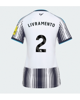 Newcastle United Tino Livramento #2 Maglia Gara Casa Repliche 2026-27 Donna Maniche Corte Newcastle United Tino Livramento #2 Maglia Gara Casa Repliche 2026-27 Donna Maniche Corte